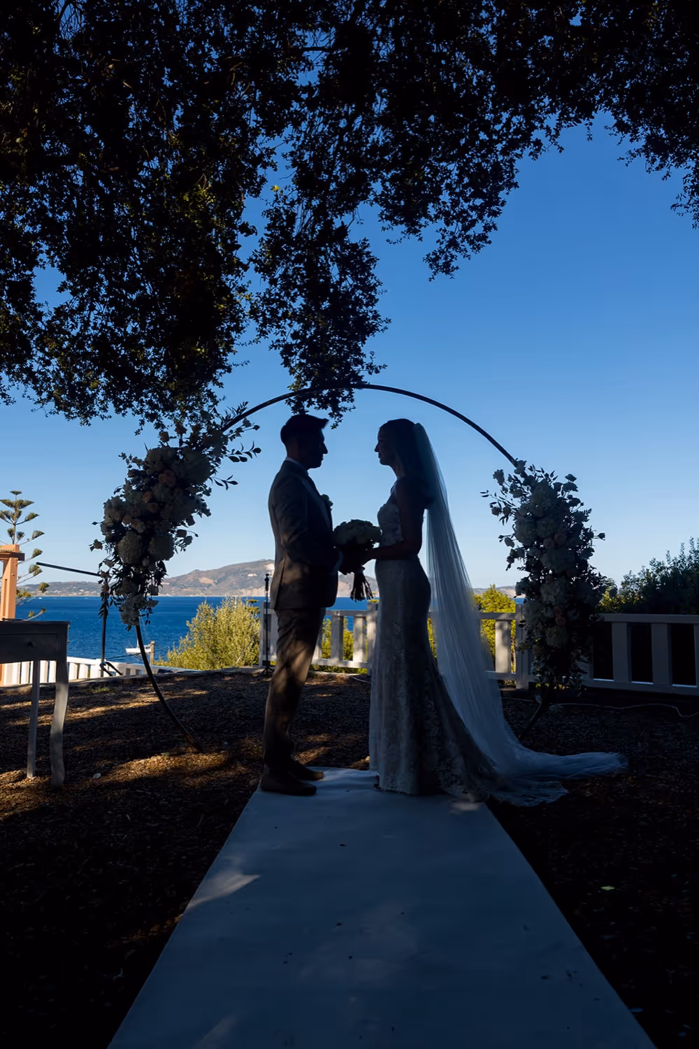 Zakynthos Taras widokowy lub ogród