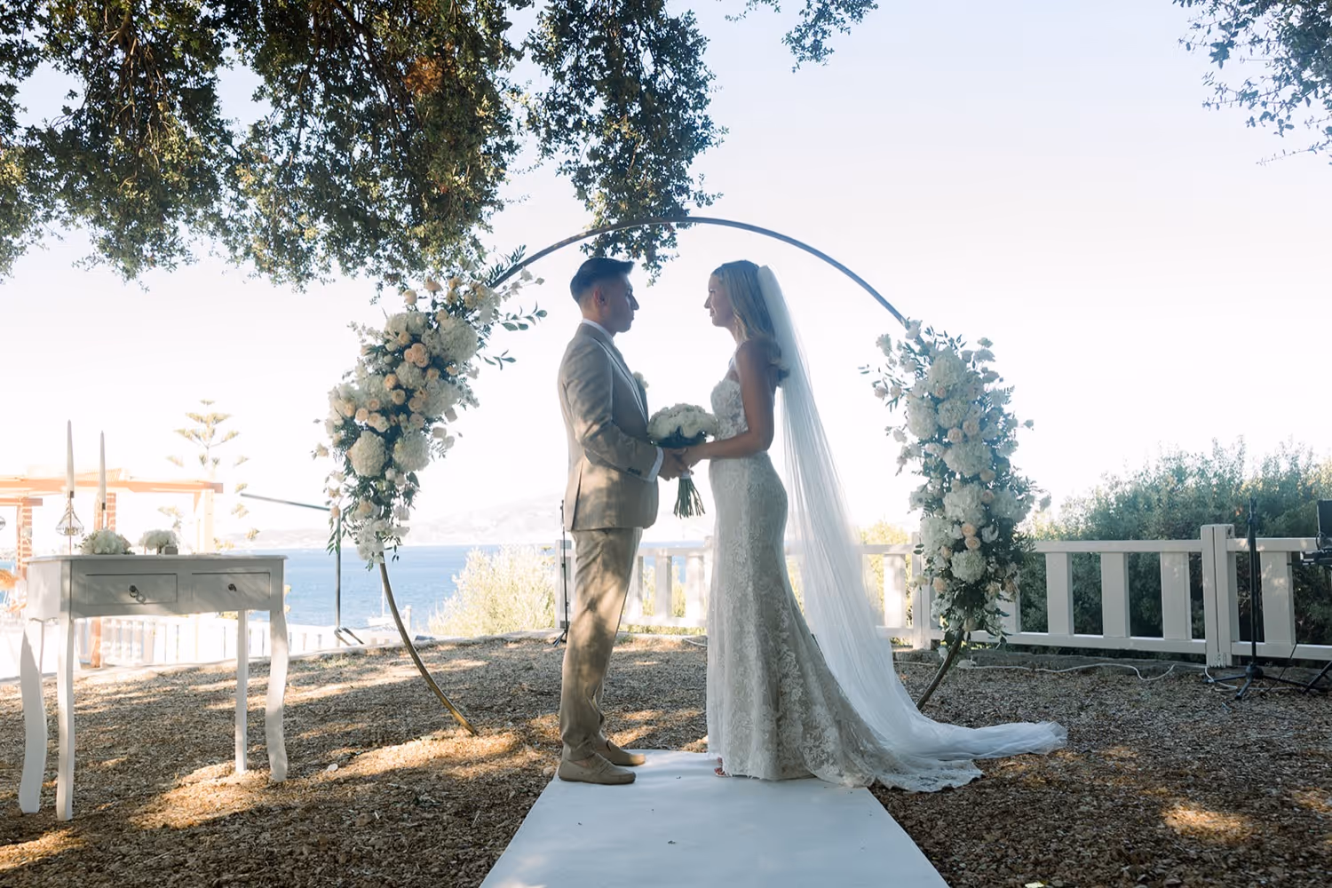 Zakynthos Taras widokowy lub ogród