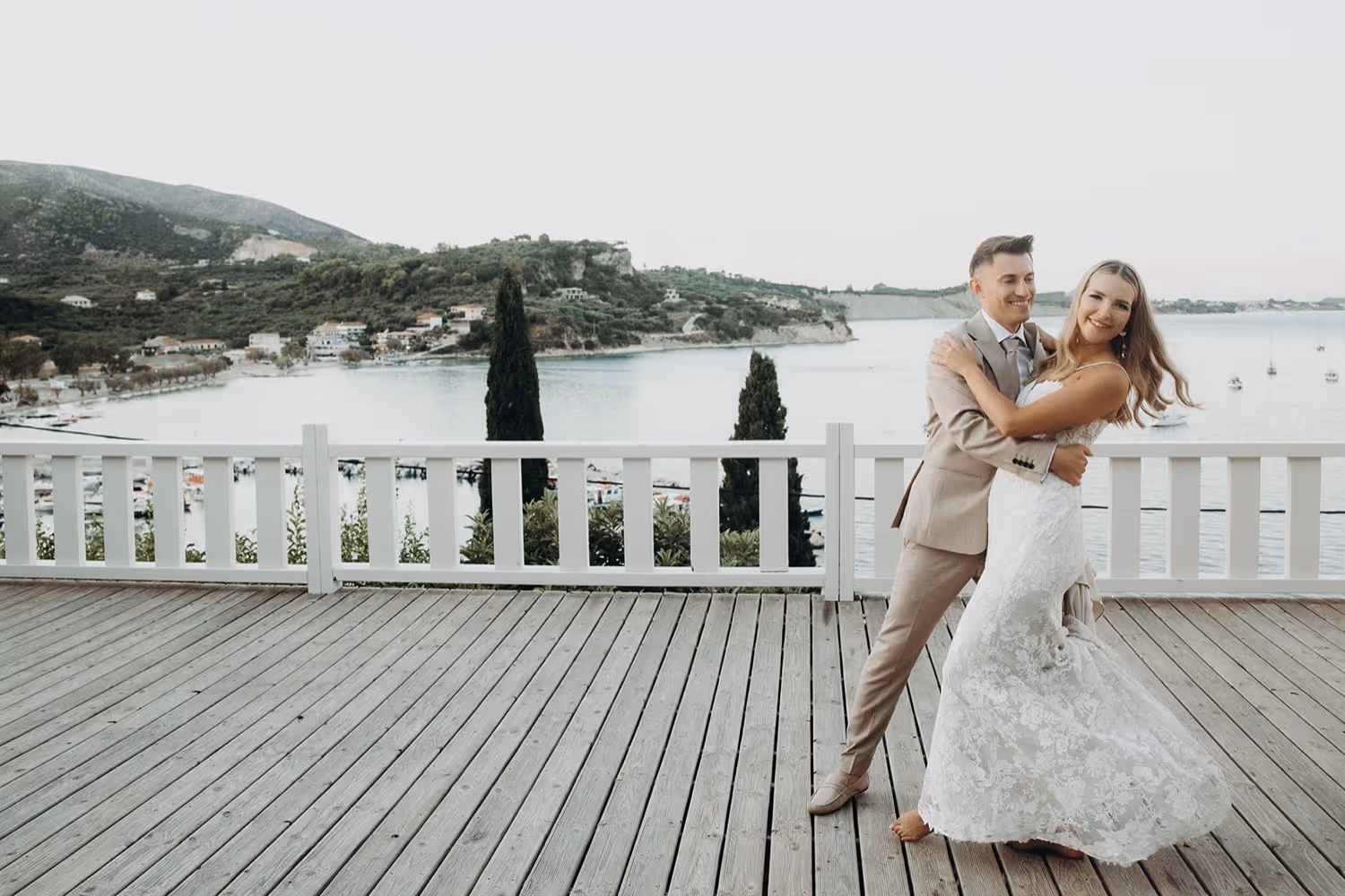 Zakynthos Taras widokowy lub ogród