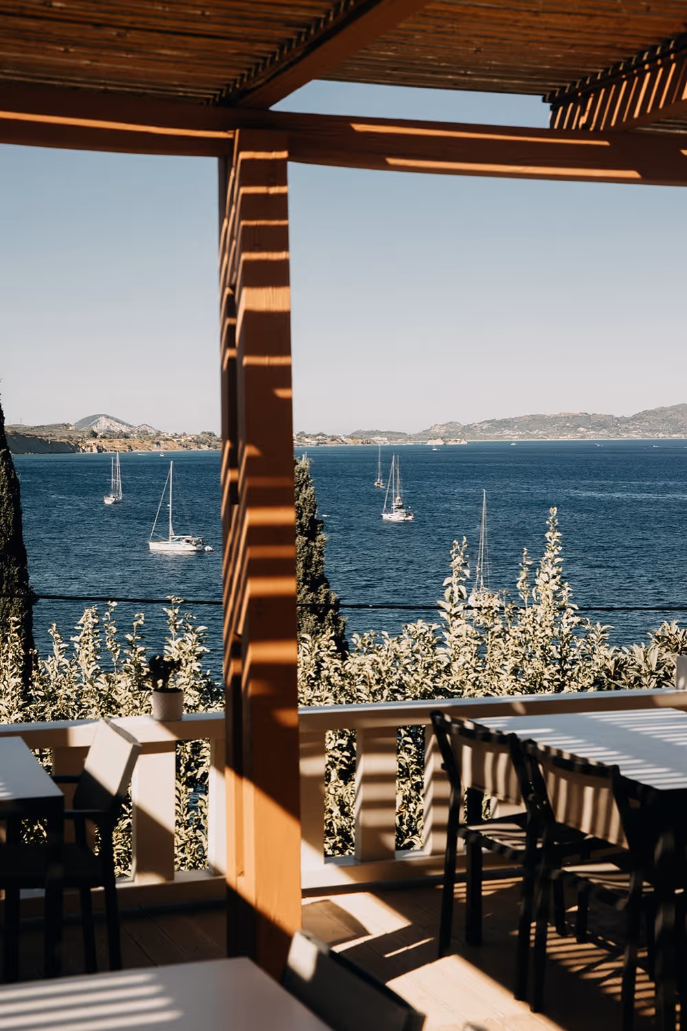 Zakynthos Taras widokowy lub ogród